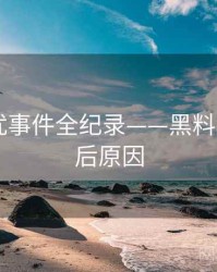 全面骚扰事件全纪录——黑料网app背后原因