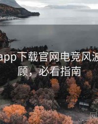 黑料社app下载官网电竞风波往事回顾，必看指南