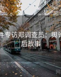 91大事件专访郑调查员：舆论漩涡幕后故事