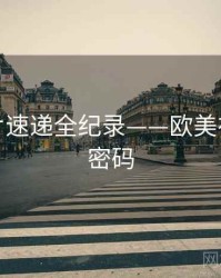 全景新片速递全纪录——欧美在线流量密码